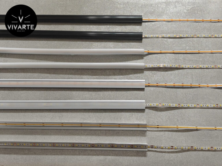 Led-riba ümbrised: alumiiniumprofiil vs silikoontoru