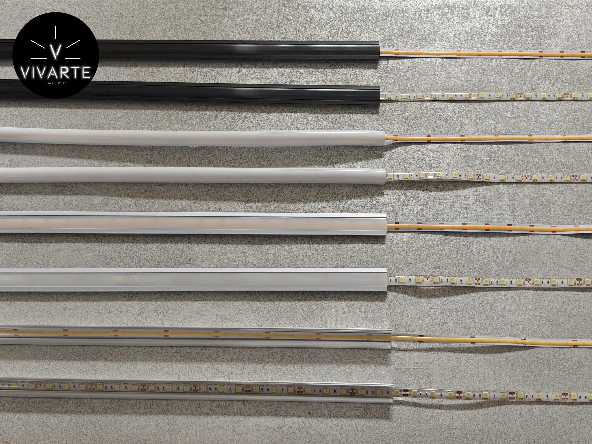 Led-riba ümbrised: alumiiniumprofiil vs silikoontoru