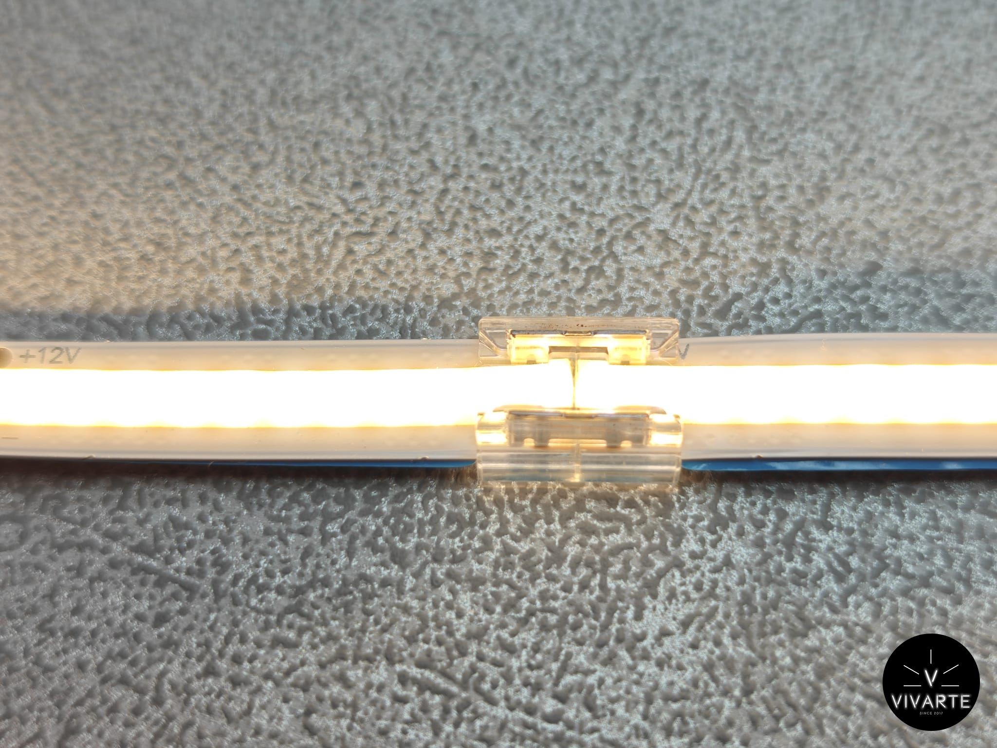2PIN LED-riba kiirkinnitus – SMD ja FCOB ribade jätkamiseks (IP20, IP30)
