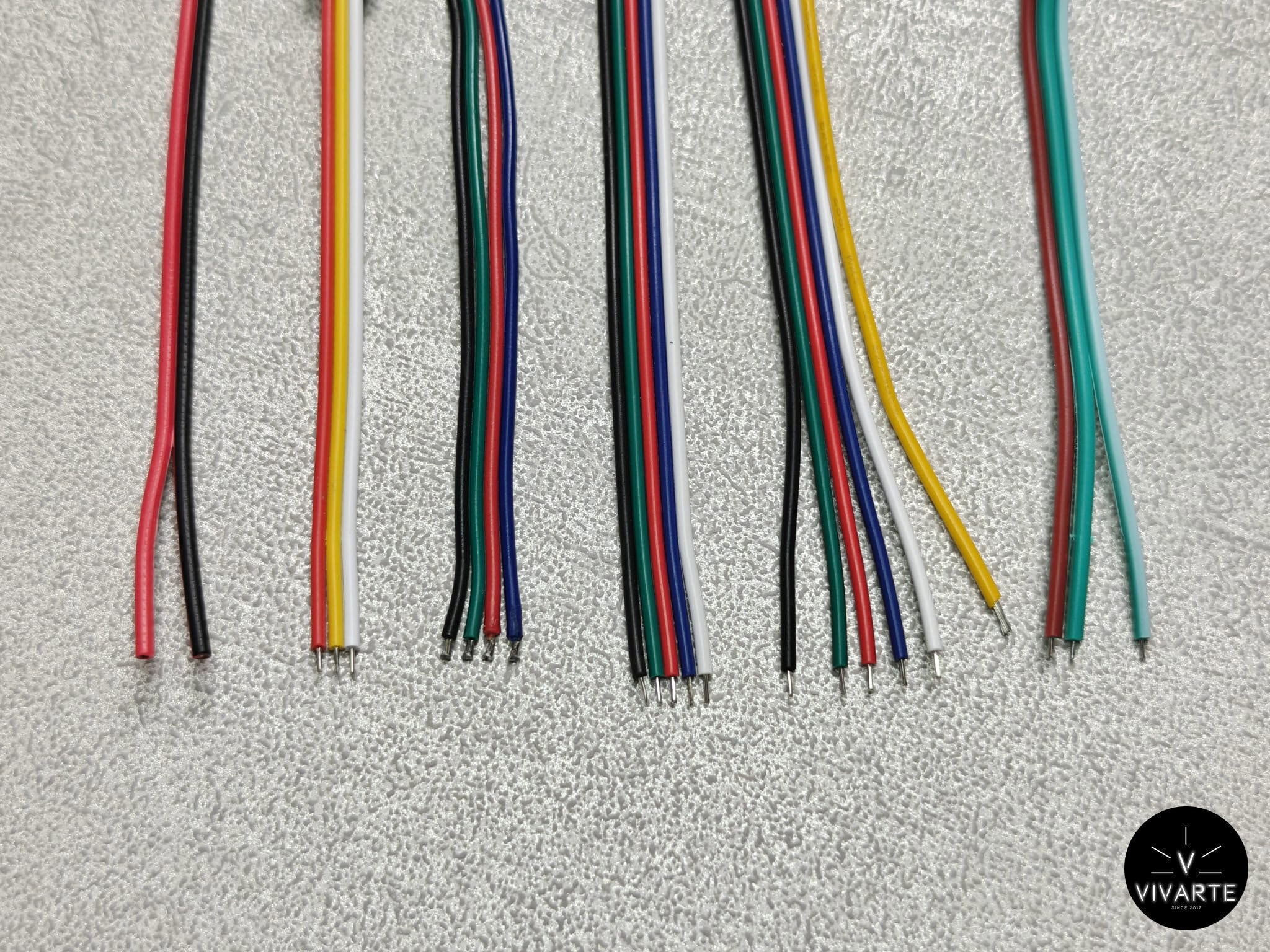 Kaablid LED-ribadele 20AWG 0.5mm2