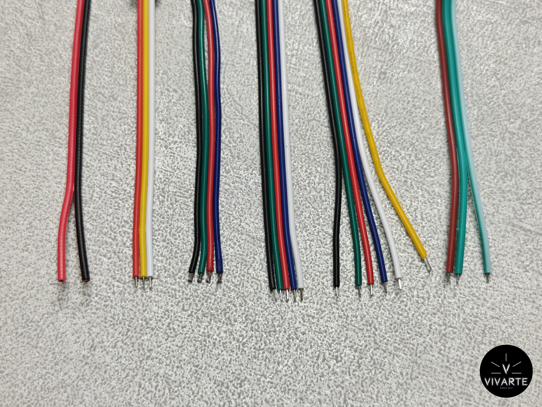 Kaablid LED-ribadele 20AWG 0.5mm2