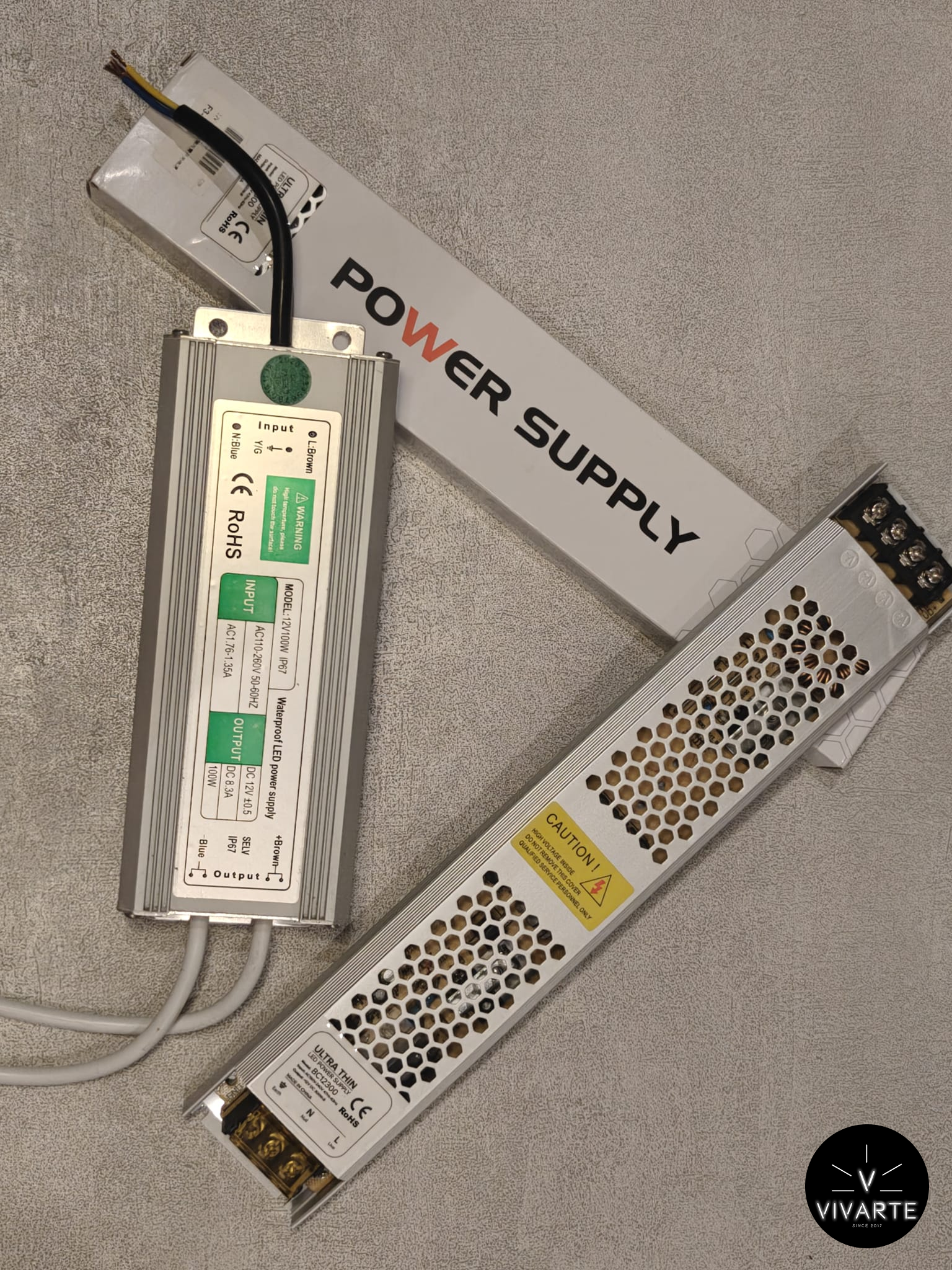 LED-toiteplokid IP20 ja IP67 LED-ribadele