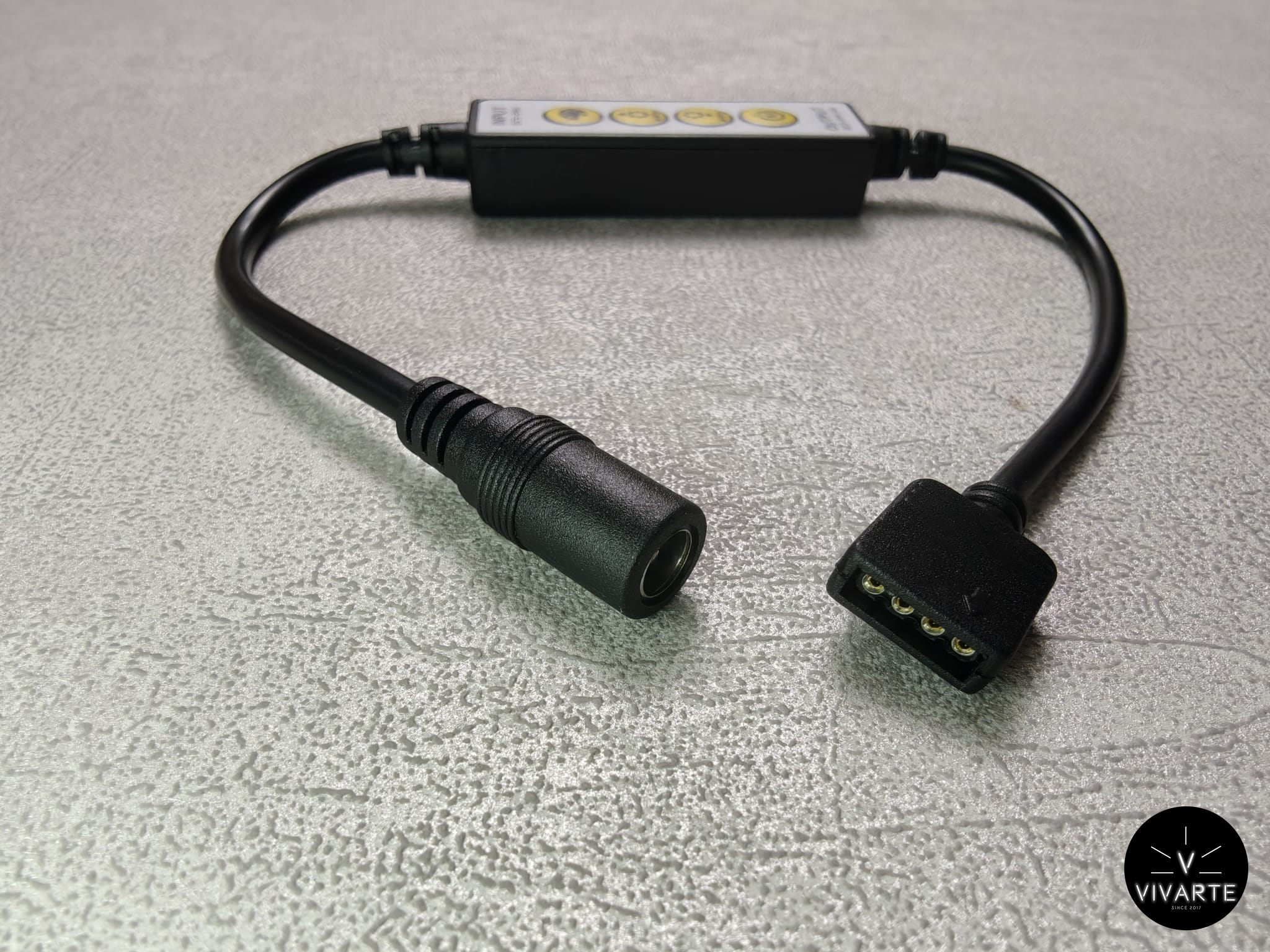 Mini 4 nupuga RGB LED-riba kontroller – kompaktne juhtseade DC5–24V, 6A