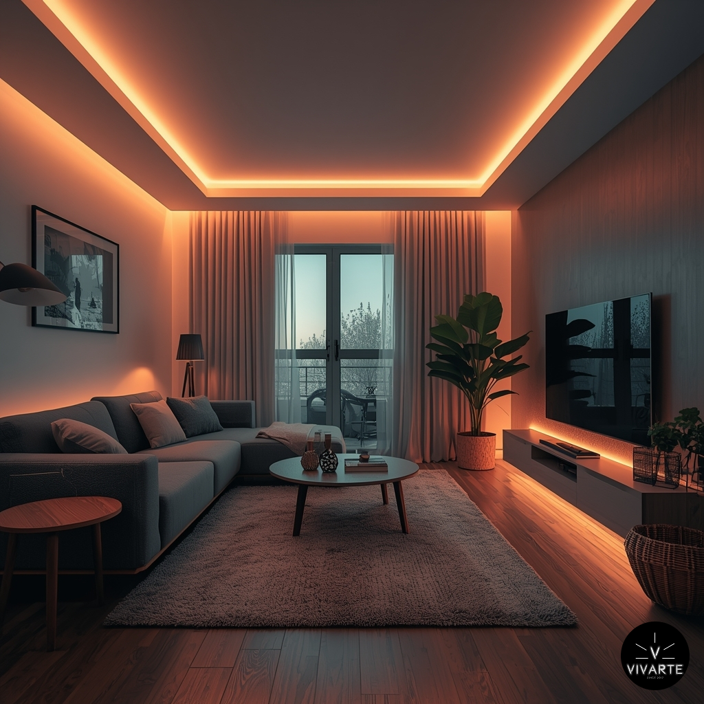 Elutoa nutikas LED valgustus FCOB RGBWW 896 LED/m 24V Tuya juhtimisega Vivarte